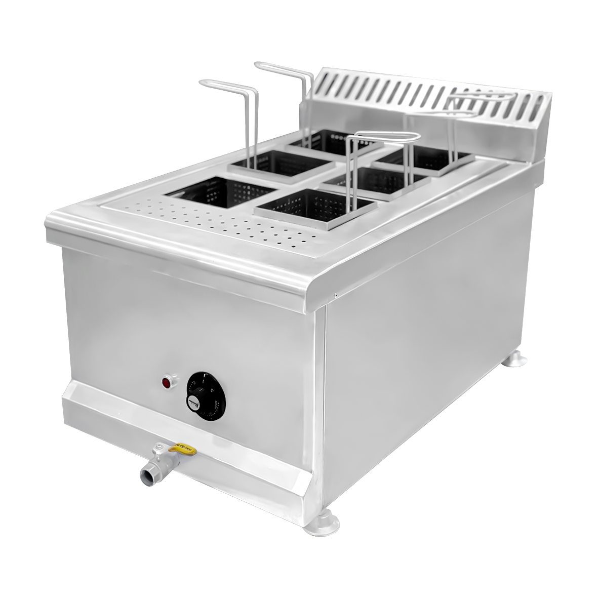 COCEDOR DE PASTA A GAS DE ENCIMERA