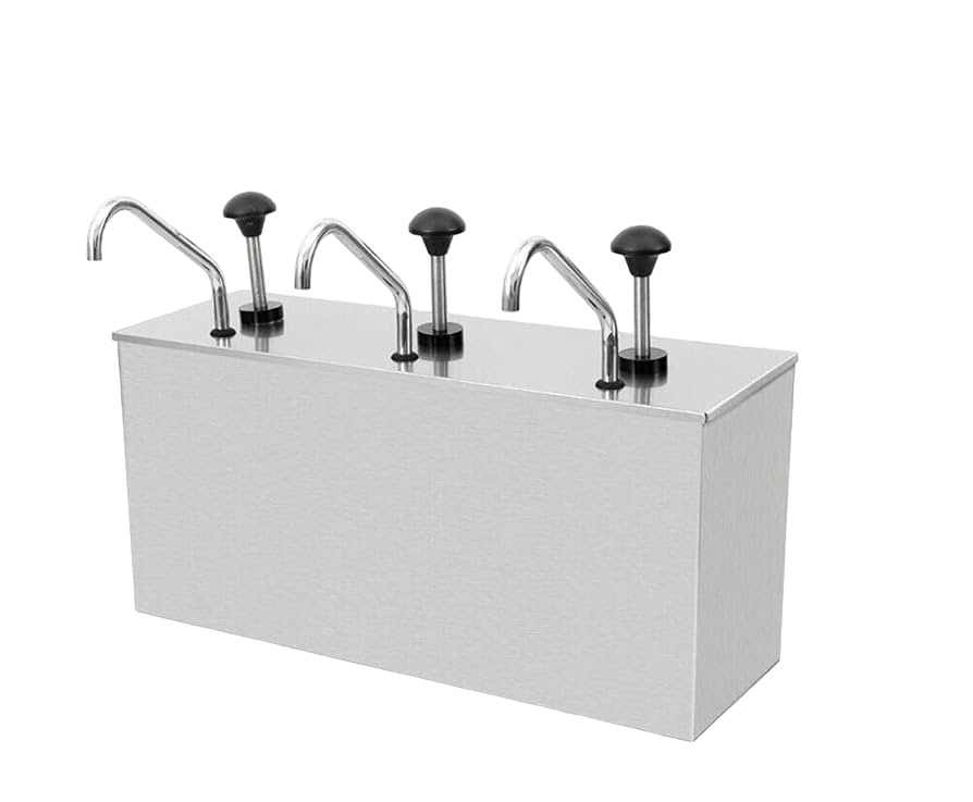 DISPENSADOR DE CREMAS 3 GRUPOS - NEUTRO